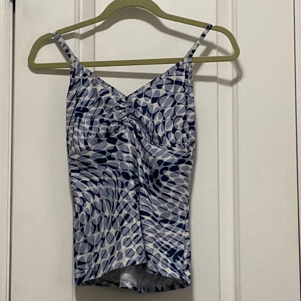 PrAna Athletic Tank With Built In Bra Liner Women Size M